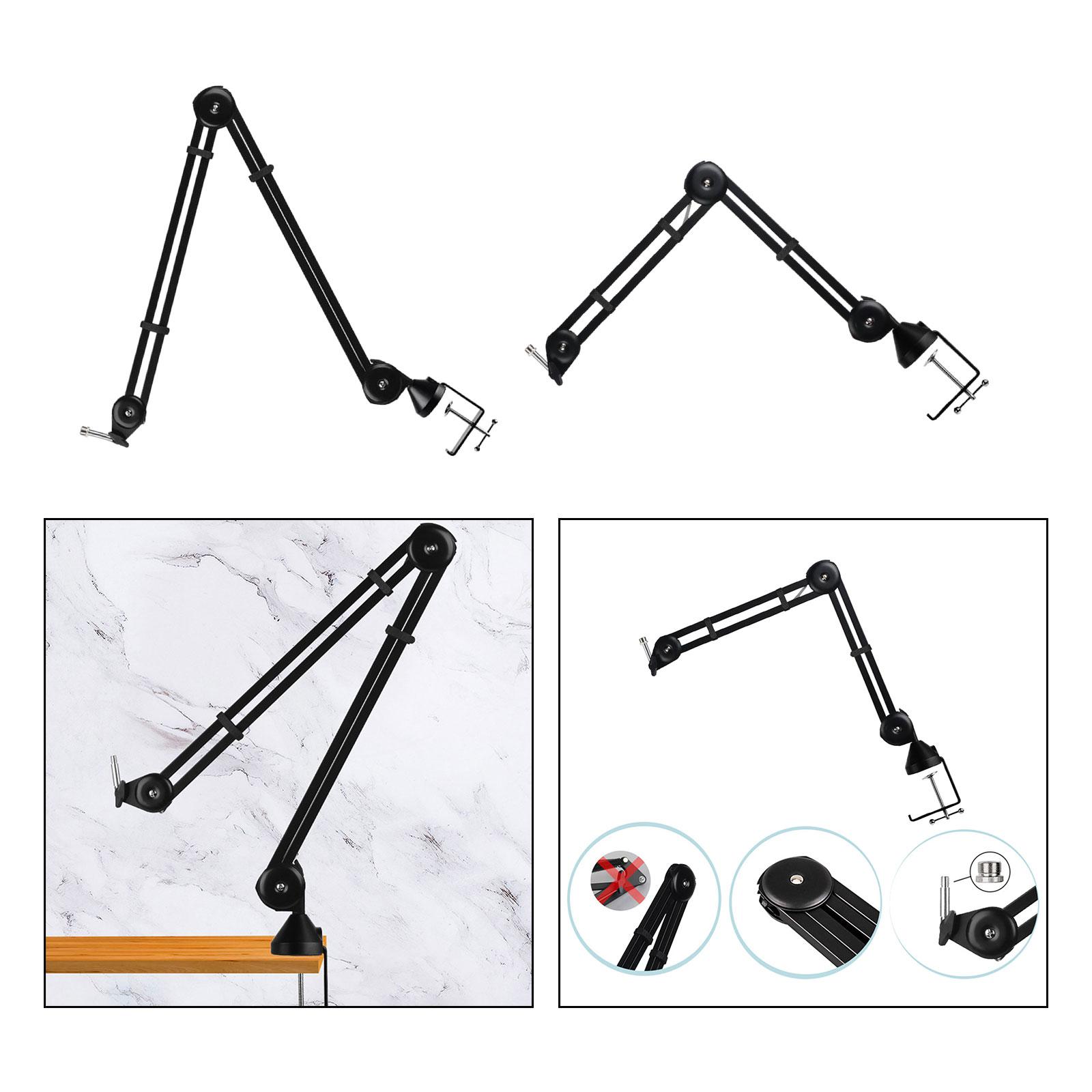 Microphone Shock Mount Universal - Professional Microphone Stand Adjustable 360 Degree