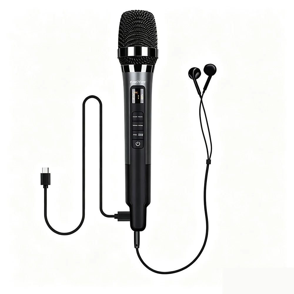 Bluetooth Karaoke Microphone Handheld - TOFON H20 All-in-One Microphone with Sound