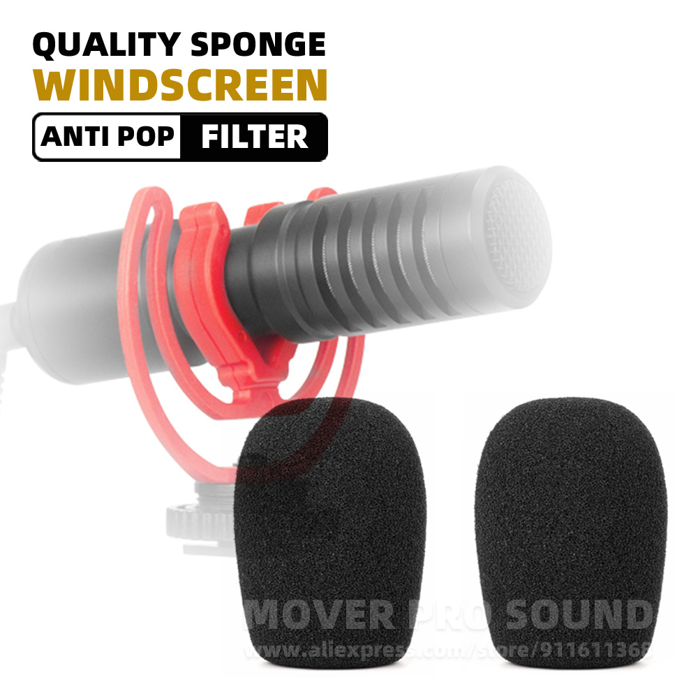 Microphone Pop Filter Foam Windscreen - For BOYA BY-MM1 BY MM1 MM