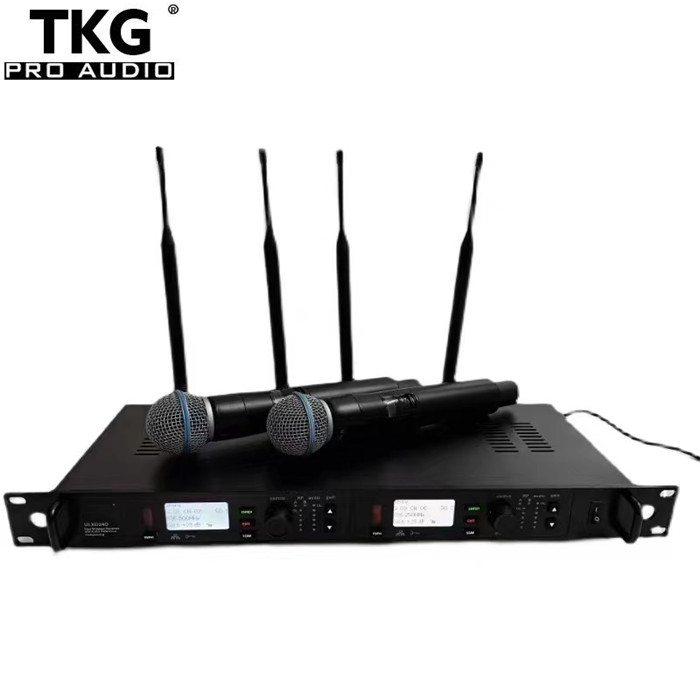Uhf Wireless Microphone System Dual Channel - ULXD24D Dual Channel Professional Outdoor Sound