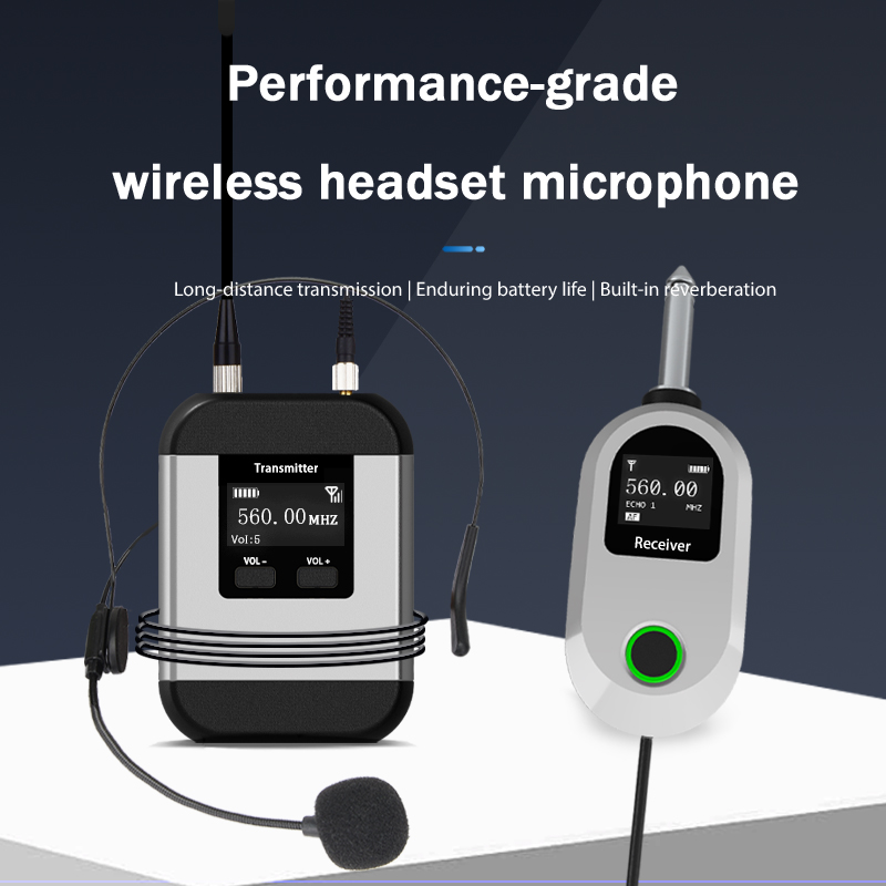 UHF Dual Wireless Microphone S - огляд і ціна Wireless Lavalier Microphone Dual Receiver