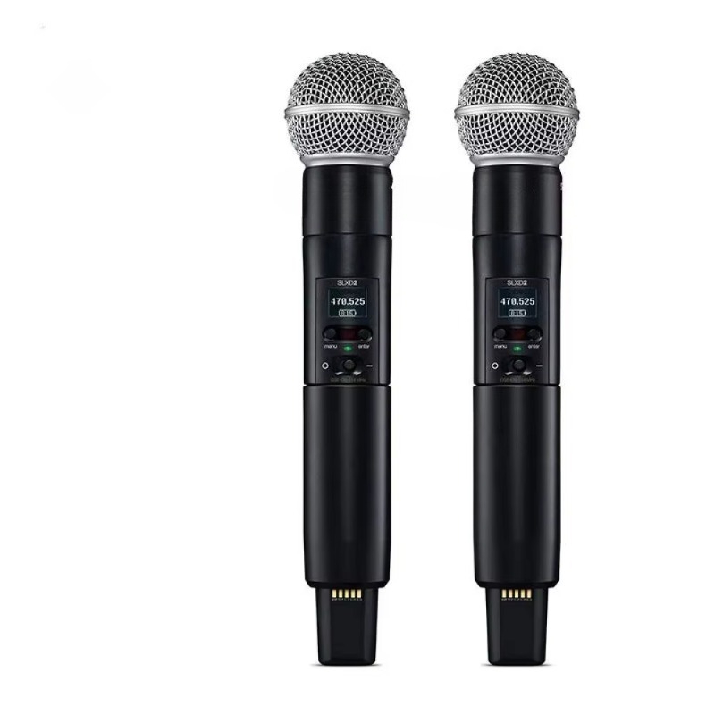 SLXD4D dual-channel UHF wirele - огляд і ціна Uhf Wireless Microphone System Dual Channel