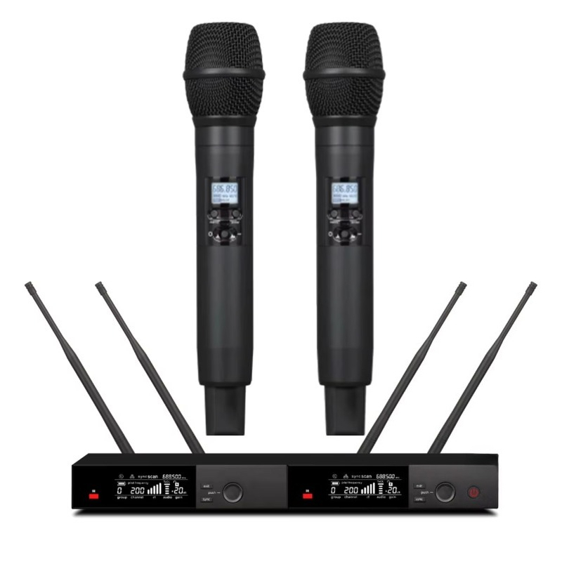 SLXD4D dual-channel UHF wirele - огляд і ціна Uhf Wireless Microphone System Dual Channel