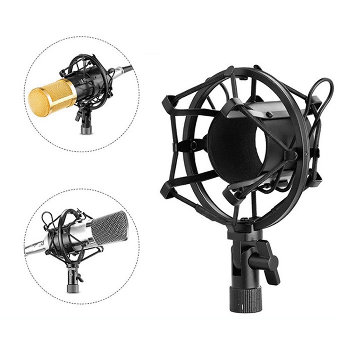 【A21Z】 Universal Shock Mount f - огляд і ціна Microphone Shock Mount Universal