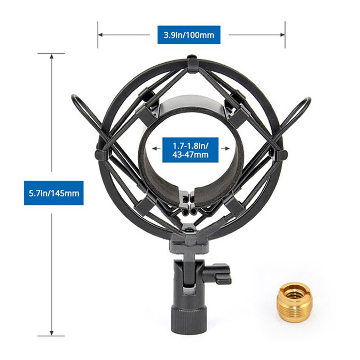 【A21Z】 Universal Shock Mount f - огляд і ціна Microphone Shock Mount Universal