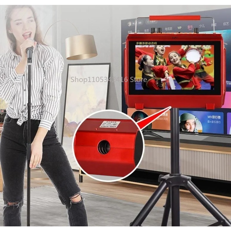 20W Portable Karaoke Machine w - огляд і ціна Karaoke Machine Portable With 2 Mic