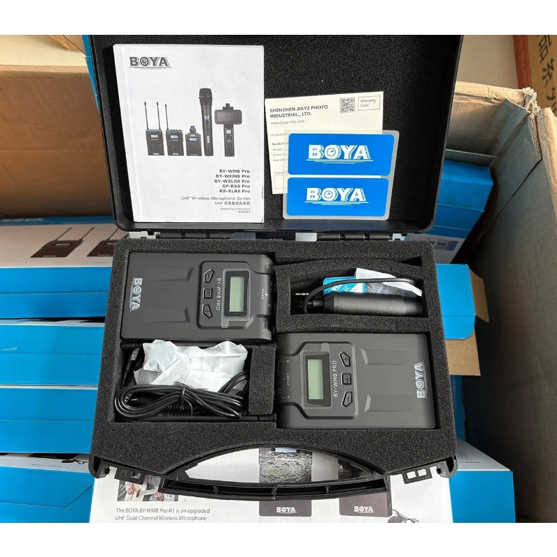 1 piece suitable for  BY-WM8 P - огляд і ціна Wireless Lavalier Microphone Dual Receiver