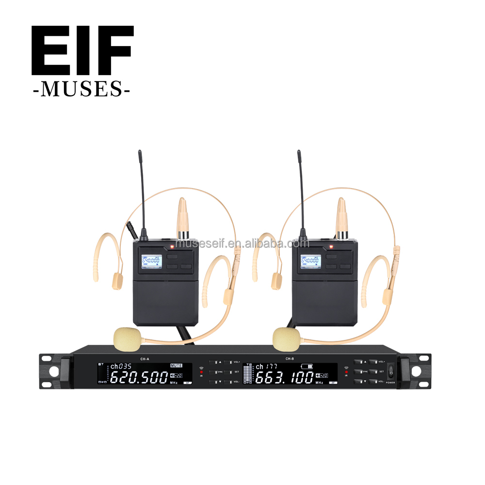 2026 Wireless Microphone Syste - огляд і ціна Uhf Wireless Microphone System Dual Channel