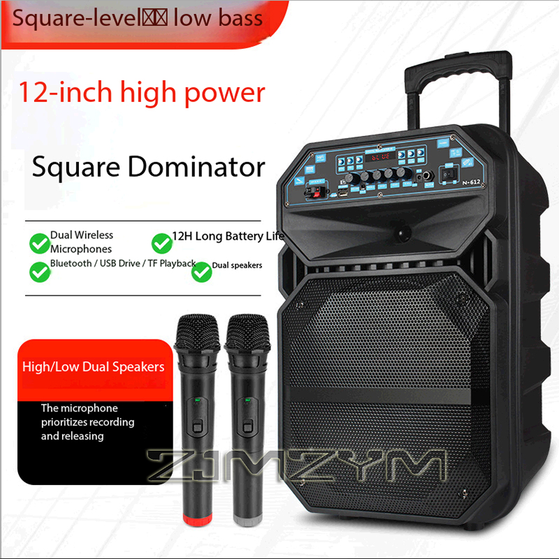 12-Inch Portable Bluetooth Spe - огляд і ціна Pa Sound System Battery Portable Outdoor