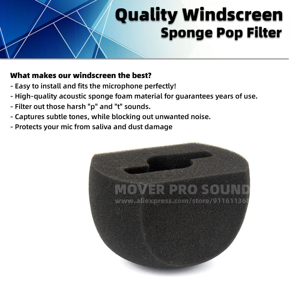 For ZOOM H5 H6 XYH-5 XYH-6 Win - огляд і ціна Microphone Pop Filter Foam Windscreen