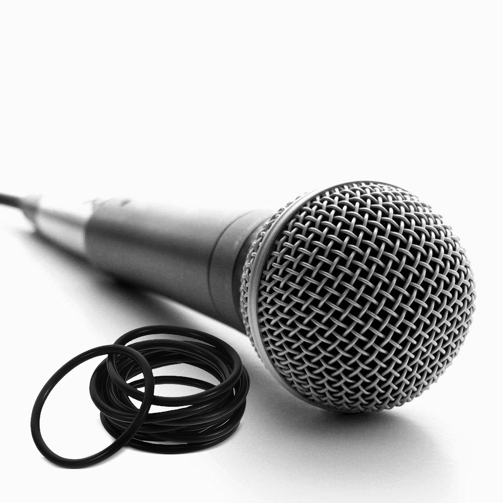 10Pcs Professional Nano Shock  - огляд і ціна Microphone Shock Mount Universal