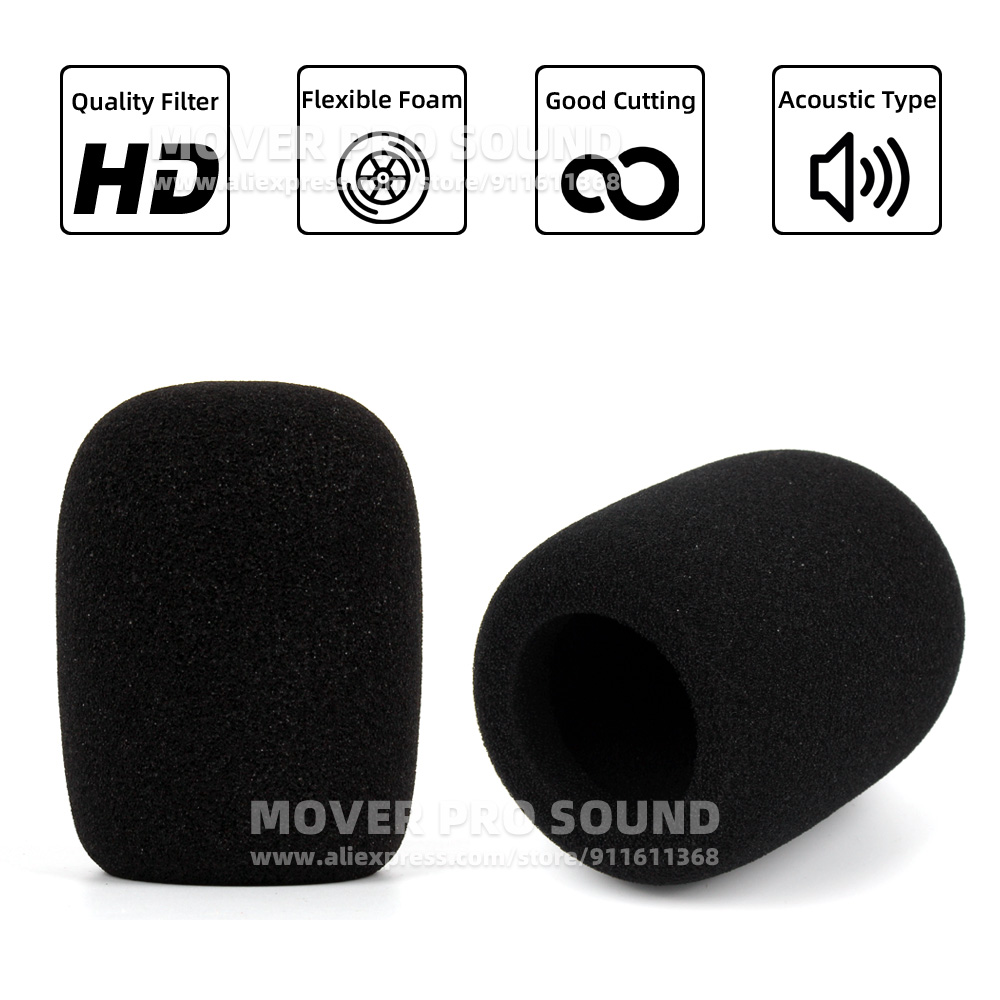 2PCS SnapVox Compatible With D - огляд і ціна Microphone Pop Filter Foam Windscreen
