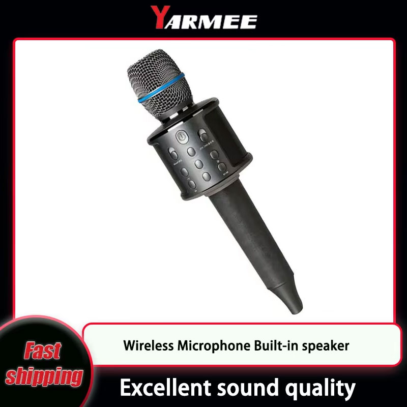 YARMEE Wireless Microphone Blu - огляд і ціна Bluetooth Karaoke Microphone Handheld