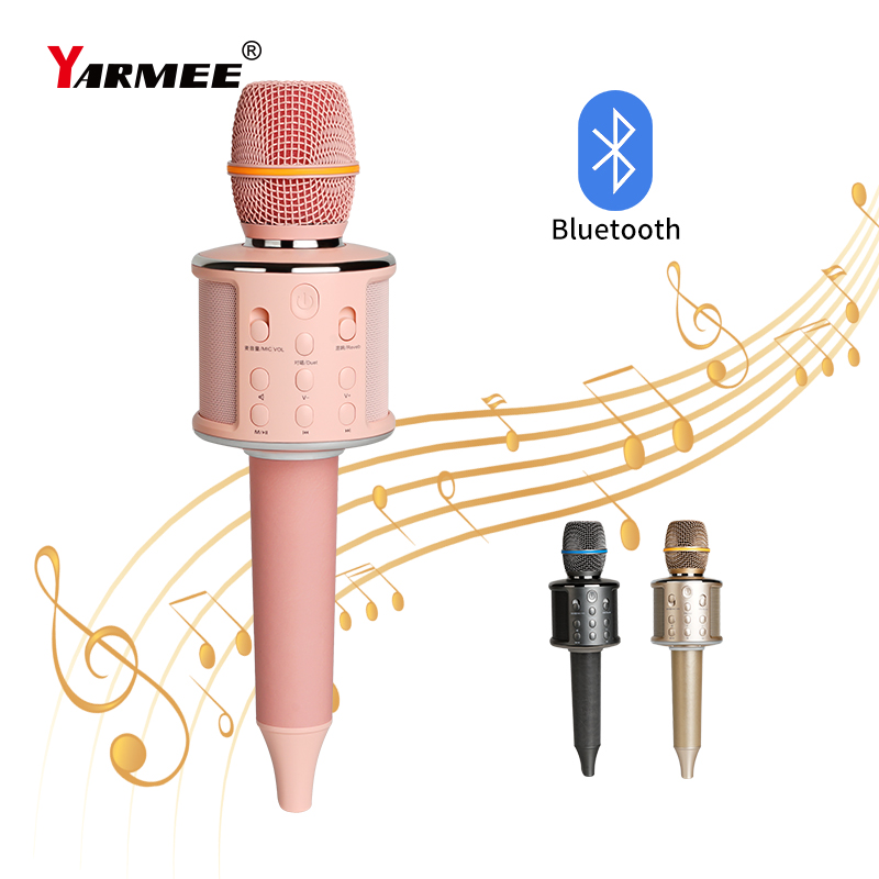 YARMEE Wireless Microphone Blu - огляд і ціна Bluetooth Karaoke Microphone Handheld