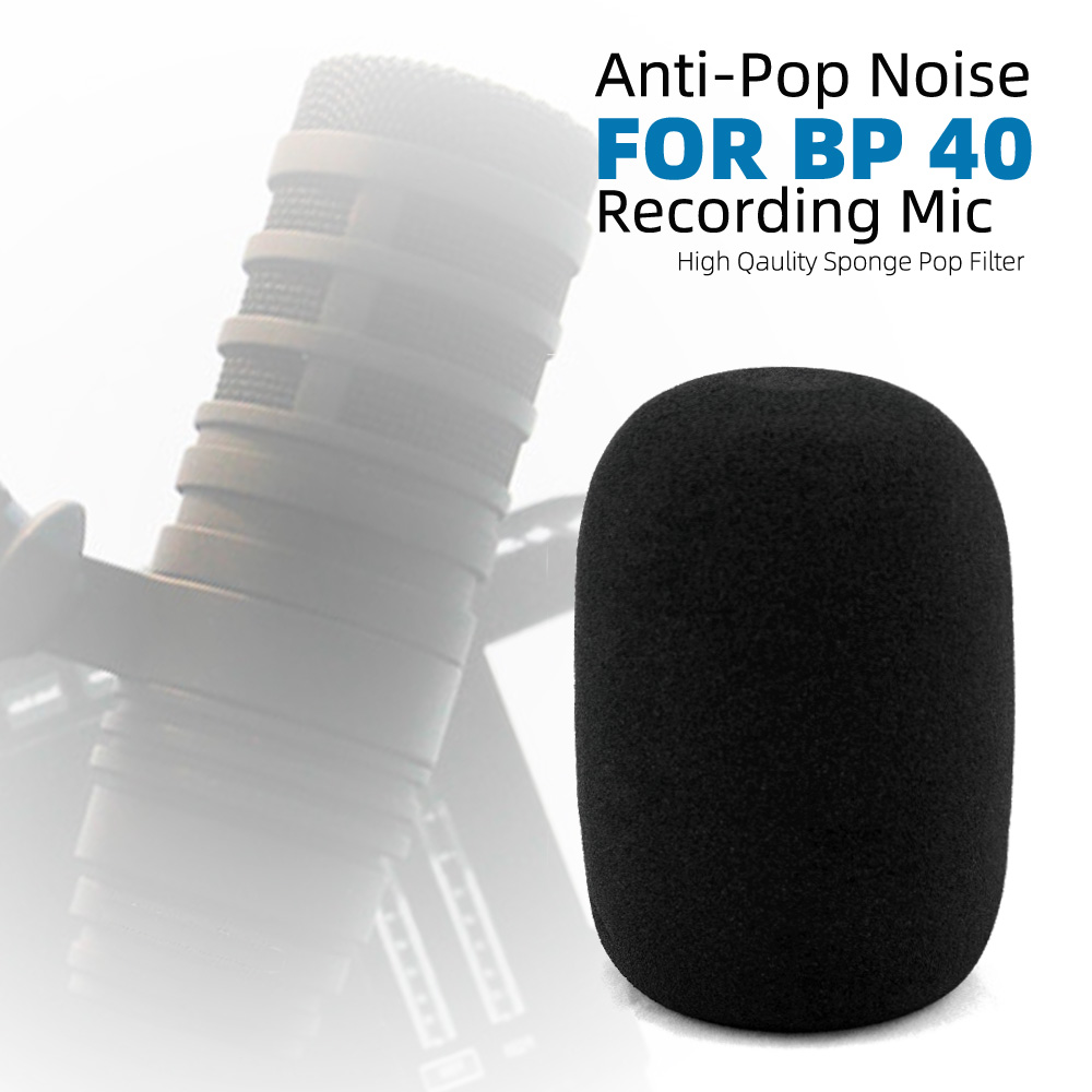 For Audio Technica BP40 BP 40  - огляд і ціна Microphone Pop Filter Foam Windscreen