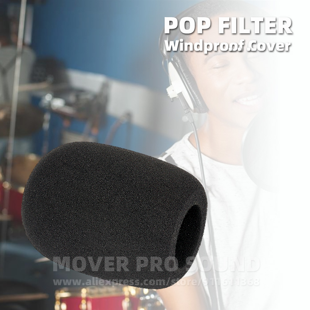 For Audio Technica BP40 BP 40  - огляд і ціна Microphone Pop Filter Foam Windscreen