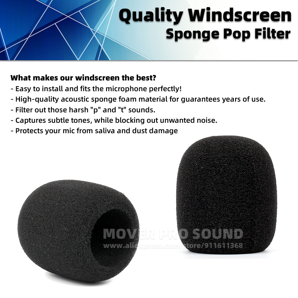Compatible SONY PCM-A10 PCM A1 - огляд і ціна Microphone Pop Filter Foam Windscreen