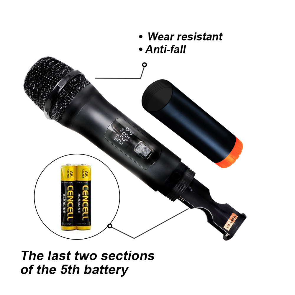 Microphone G-MARK X110V Wirele - огляд і ціна Rechargeable Wireless Mic Lithium Battery