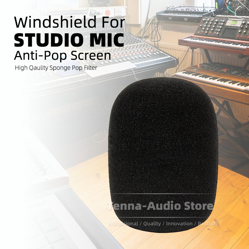 Windshield Foam Microphone Mic - огляд і ціна Microphone Pop Filter Foam Windscreen