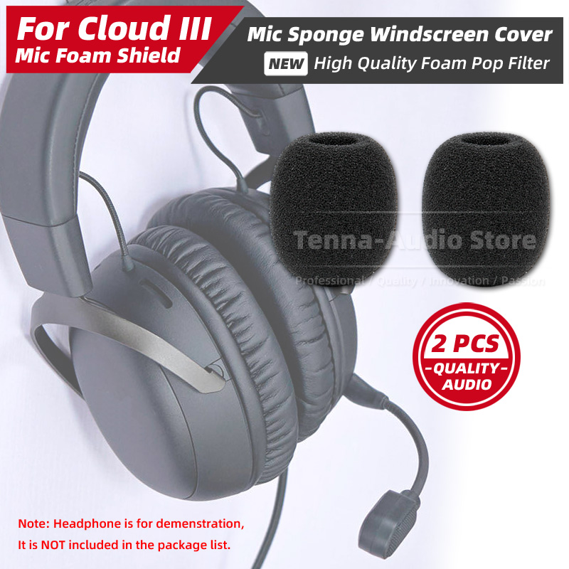 2PCS Headset Microphone Windsc - огляд і ціна Microphone Pop Filter Foam Windscreen