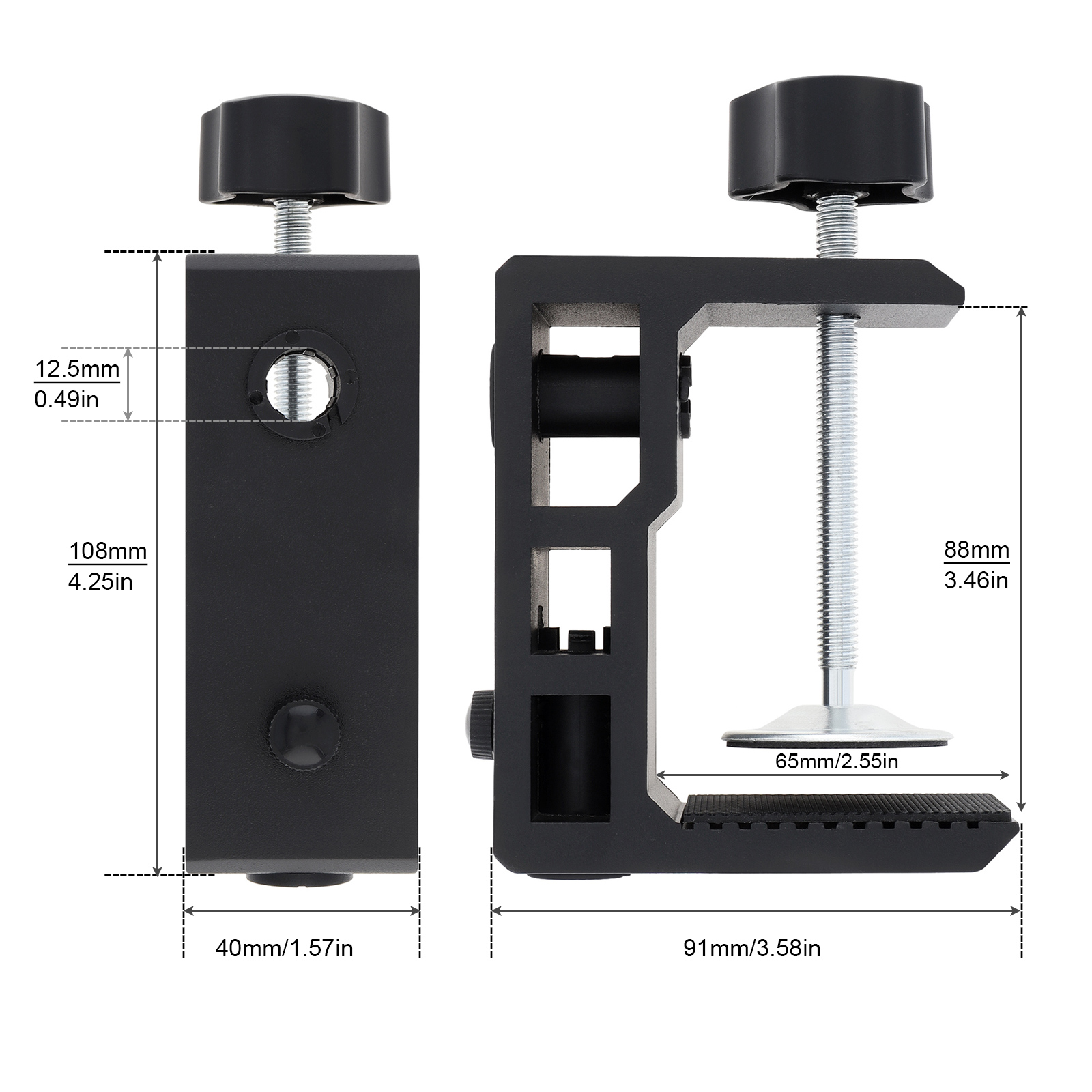 2 IN 1 Heavy Duty Table Mount  - огляд і ціна Microphone Shock Mount Universal