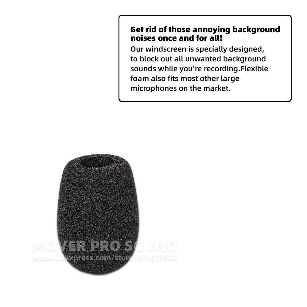 For BOYA BY-MM1 BY MM1 MM 1 +  - огляд і ціна Microphone Pop Filter Foam Windscreen