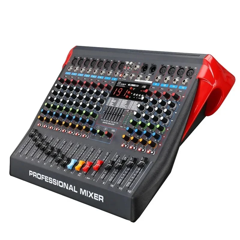 LXR12 12-Channel Bluetooth Dig - огляд і ціна Karaoke Amplifier Mixer Bluetooth