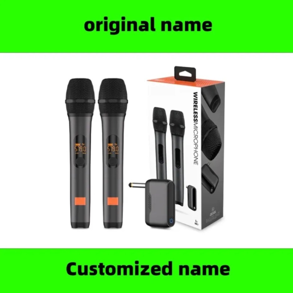 Party Box UHF Dual Channel Wir - огляд і ціна Uhf Wireless Microphone System Dual Channel