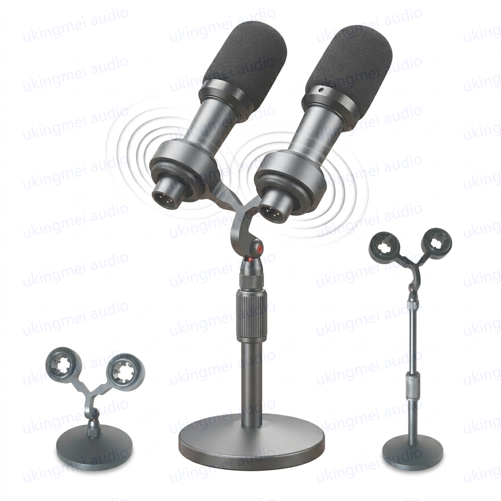 VIP55SM Dual Microphone Instal - огляд і ціна Microphone Shock Mount Universal