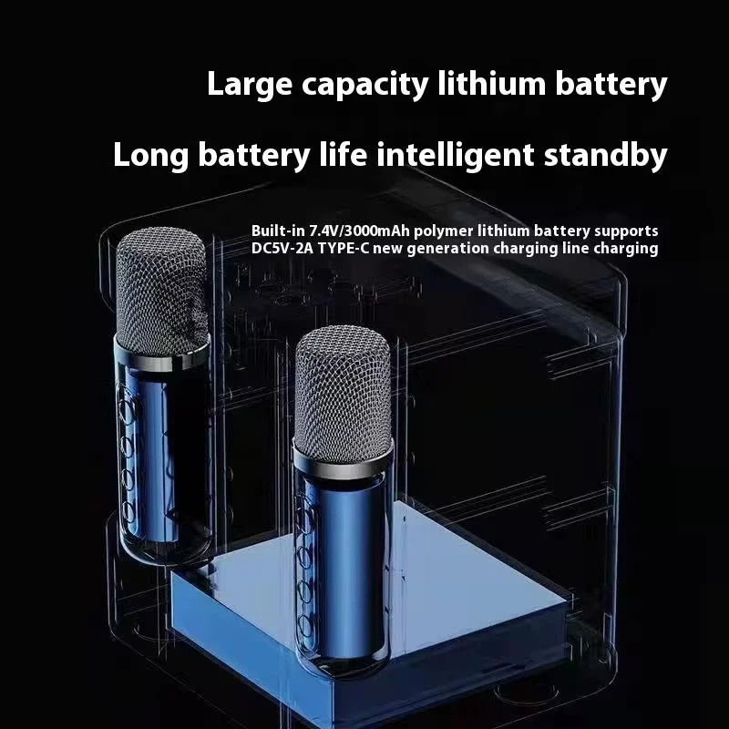 #Portable Dual Microphone Kara - огляд і ціна Karaoke Machine Portable With 2 Mic