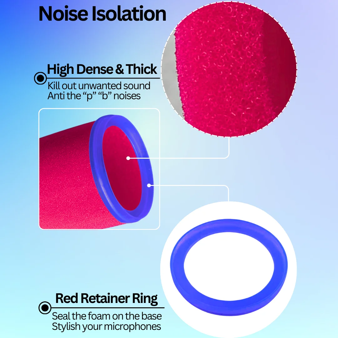 SM7B Mic Pop Filter Replacemen - огляд і ціна Microphone Pop Filter Foam Windscreen