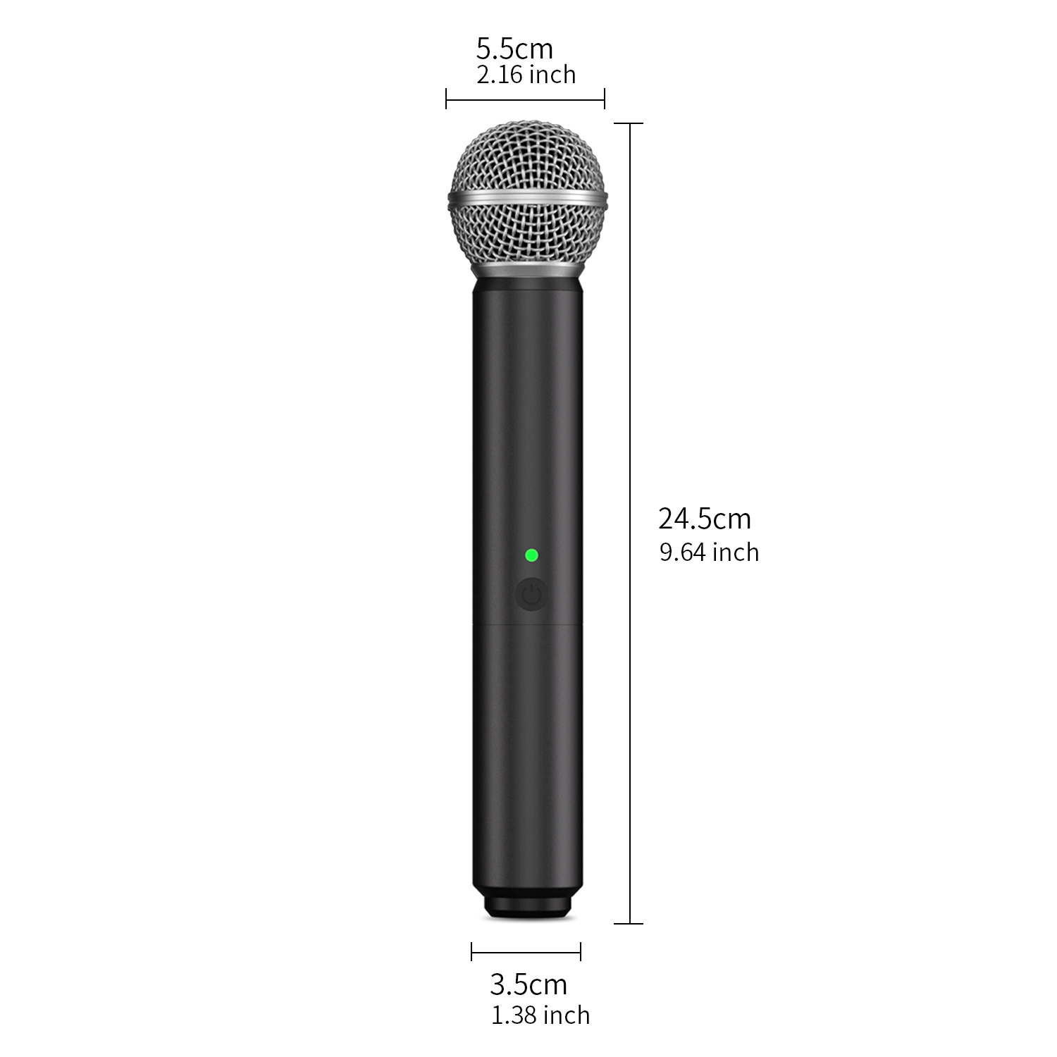 G-MARK UHF Wireless Microphone - огляд і ціна Rechargeable Wireless Mic Lithium Battery
