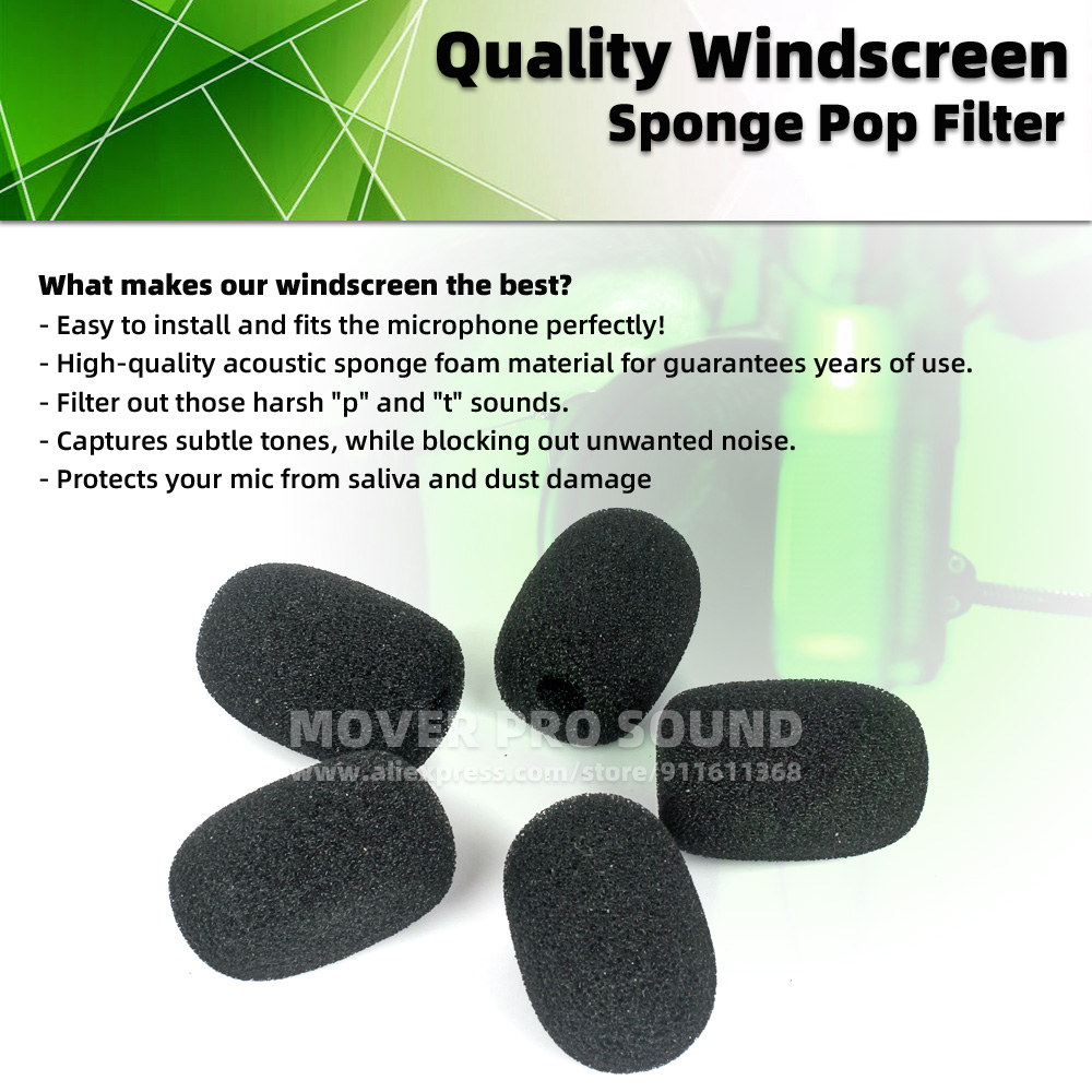 SnapVox Compatible With SHURE  - огляд і ціна Microphone Pop Filter Foam Windscreen