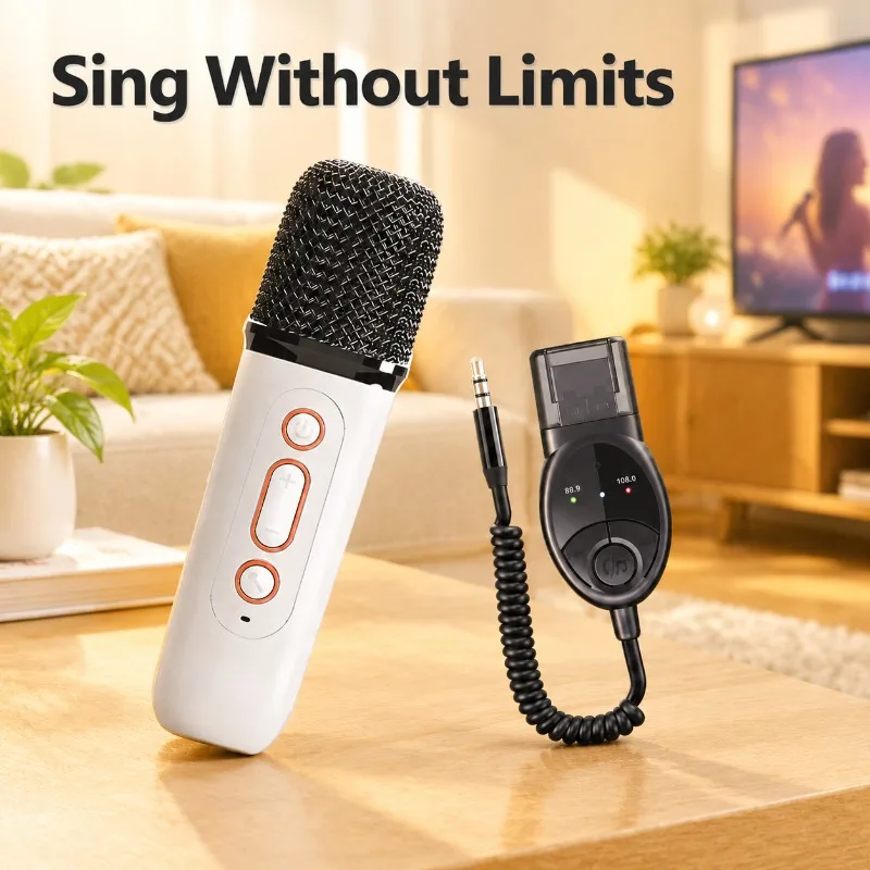 Mic Speaker Integrated Microph - огляд і ціна Bluetooth Karaoke Microphone Handheld