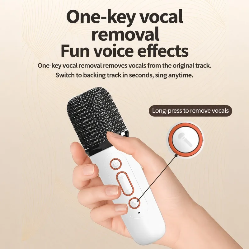 Mic Speaker Integrated Microph - огляд і ціна Bluetooth Karaoke Microphone Handheld