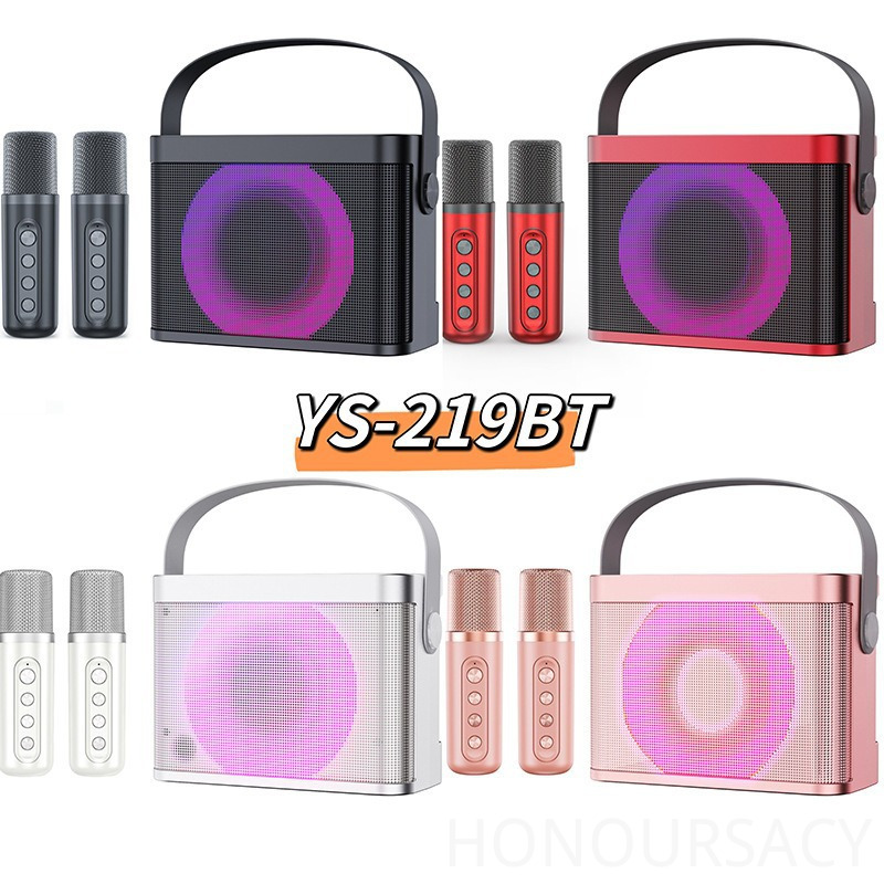 HIFI Stereo Bluetooth Karaoke  - огляд і ціна Karaoke Machine Portable With 2 Mic