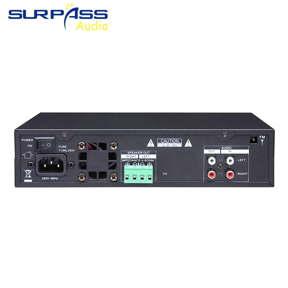 2*80W Blue-tooth USB MP3 Remot - огляд і ціна Karaoke Amplifier Mixer Bluetooth