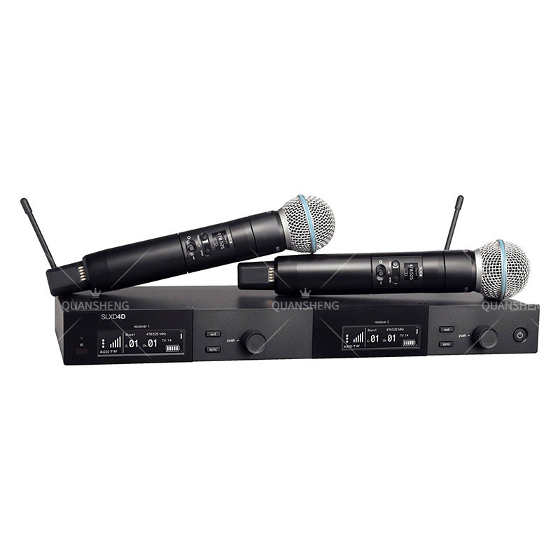 SLXD4D SLXD4 SLX24D Uhf Wirele - огляд і ціна Uhf Wireless Microphone System Dual Channel