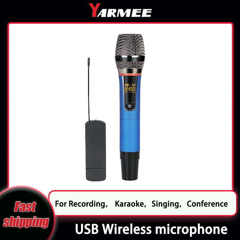 YARMEE Professional USB Wirele - огляд і ціна Rechargeable Wireless Mic Lithium Battery