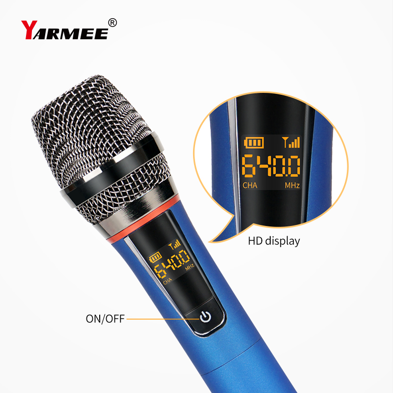 YARMEE Professional USB Wirele - огляд і ціна Rechargeable Wireless Mic Lithium Battery