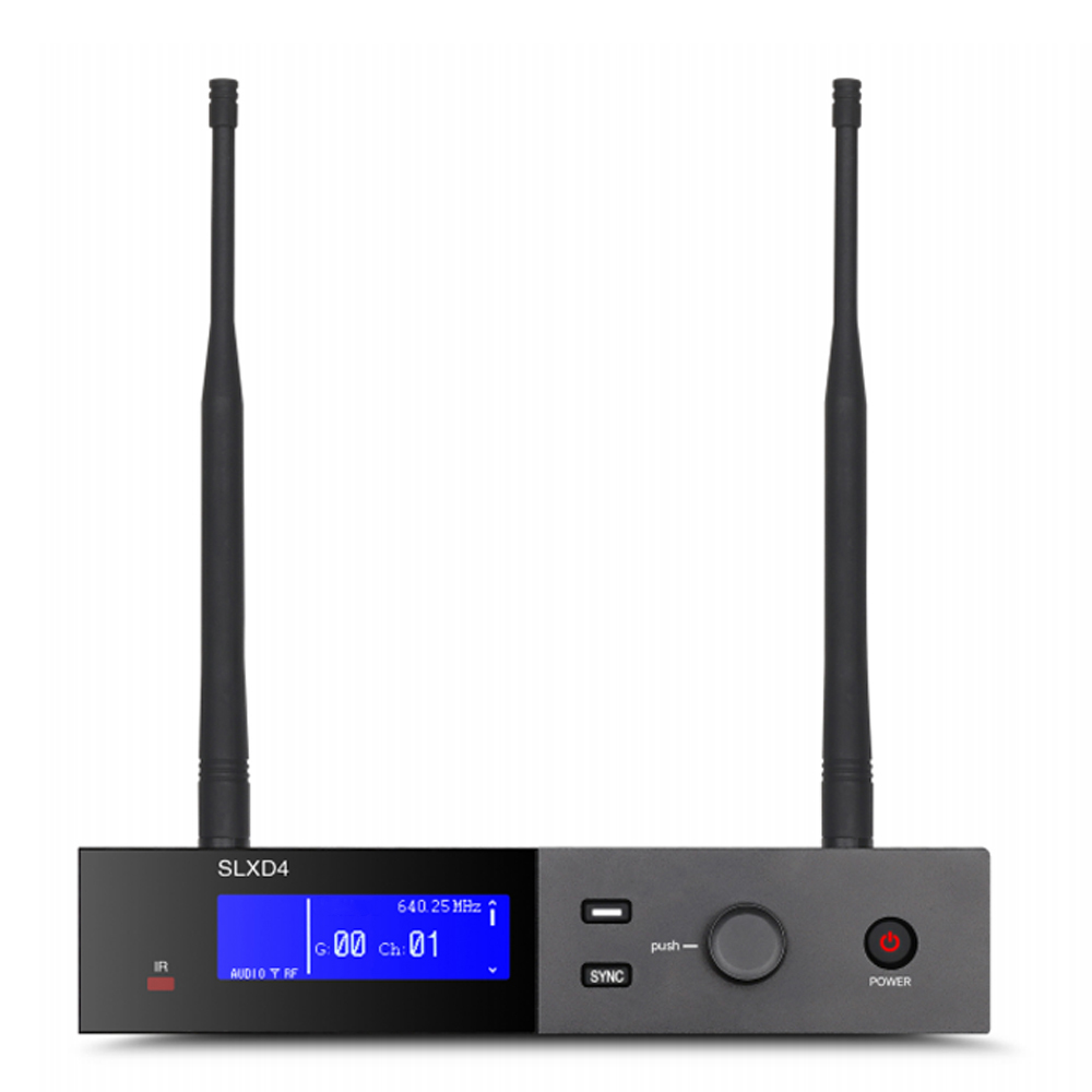 SLXD4 SLXD2 Dual Channel Mic S - огляд і ціна Uhf Wireless Microphone System Dual Channel