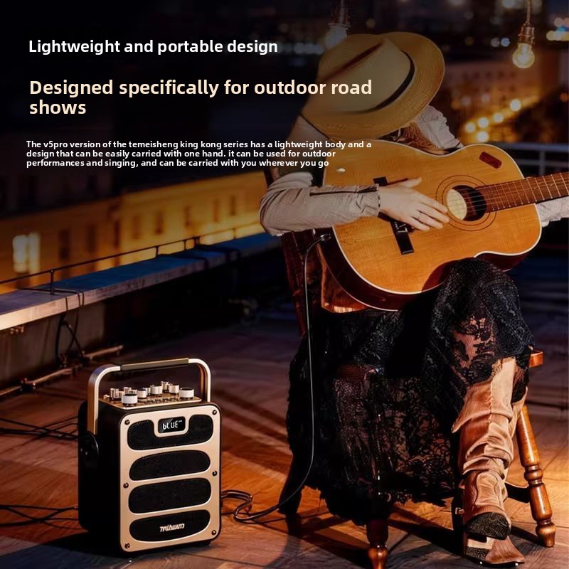 For TEMEISHENG V5Pro Bluetooth - огляд і ціна Pa Sound System Battery Portable Outdoor