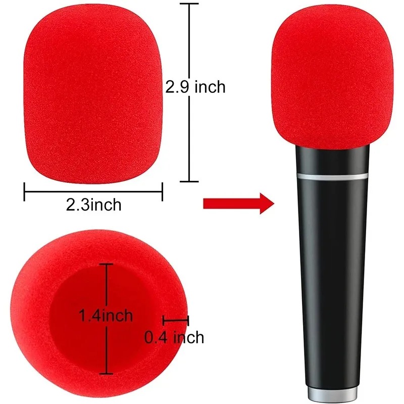 Microphone Windscreen Foam Cov - огляд і ціна Microphone Pop Filter Foam Windscreen