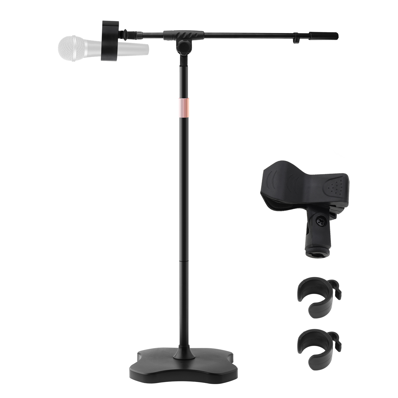 46-72 inch Adjustable Micropho - огляд і ціна Microphone Stand Boom Arm Floor