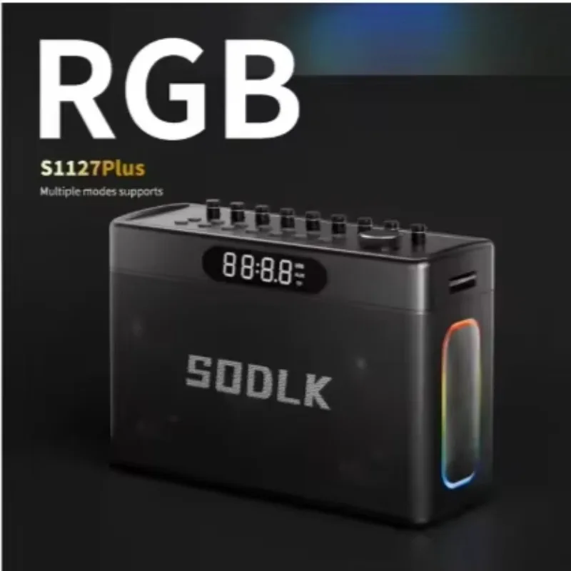 S1127 PLUS 300W Karaoke Machin - огляд і ціна Karaoke Machine Portable With 2 Mic