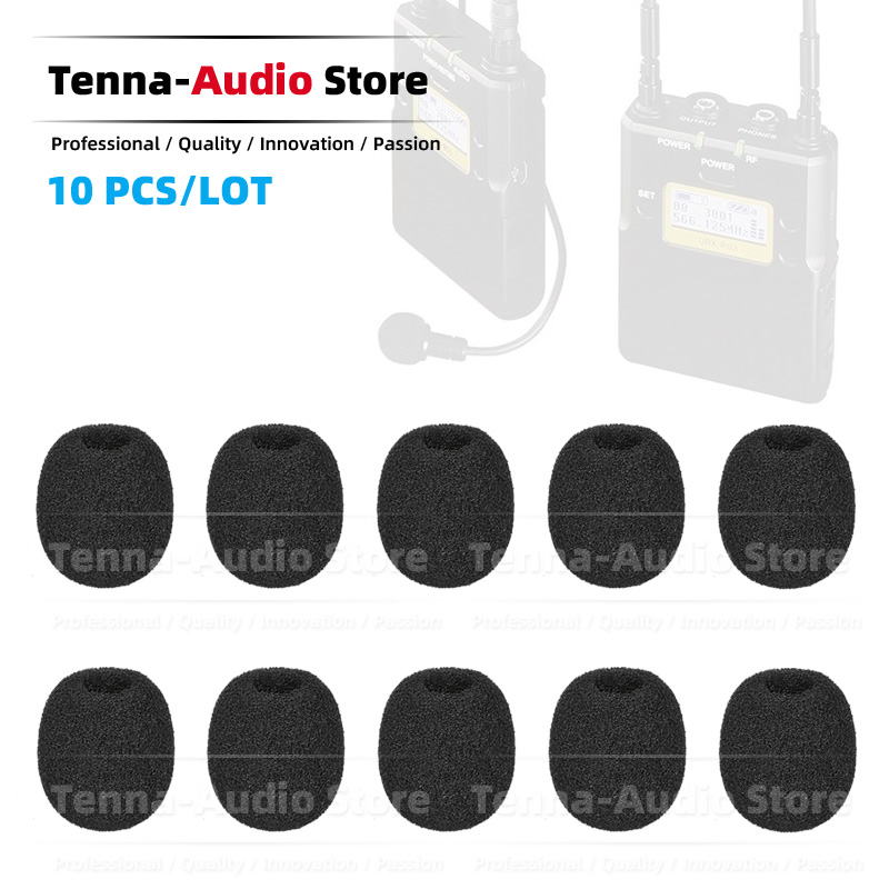 Lavalier Windproof Shield Tie  - огляд і ціна Microphone Pop Filter Foam Windscreen