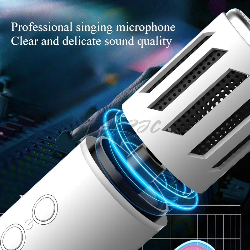 New K20 Bluetooth Speaker Wire - огляд і ціна Bluetooth Karaoke Microphone Handheld