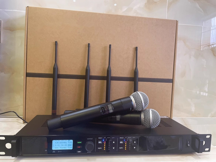 635-668nhz ULXD4D True Diversi - огляд і ціна Uhf Wireless Microphone System Dual Channel