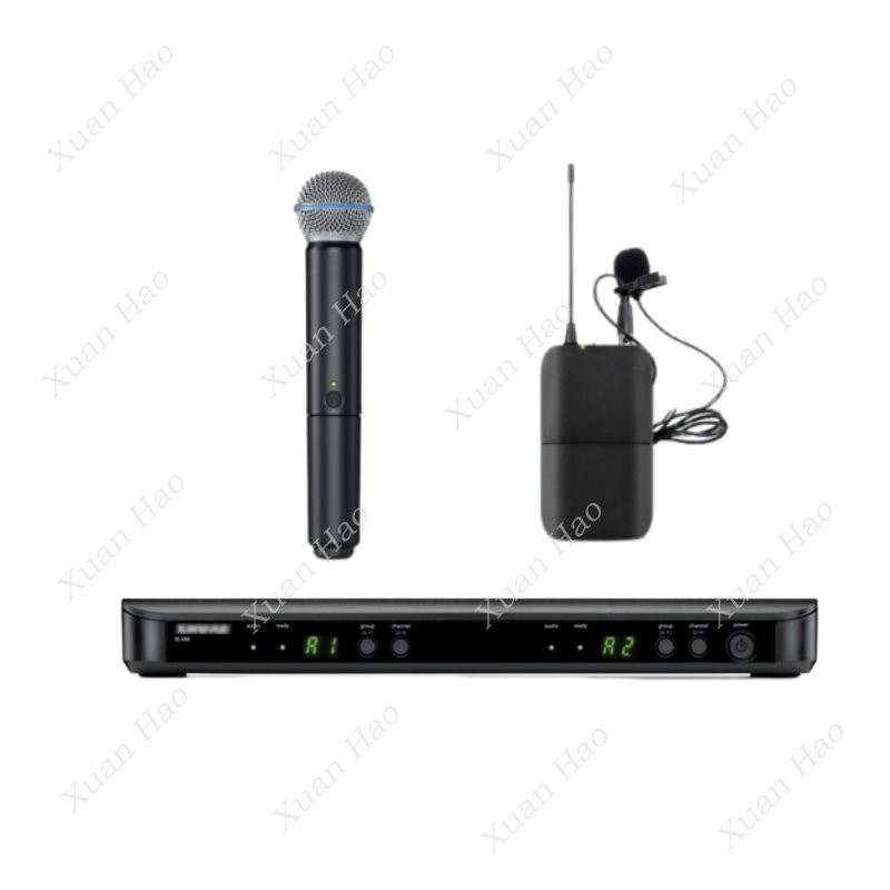 Professional BLX8 UHF Dual Cha - огляд і ціна Uhf Wireless Microphone System Dual Channel