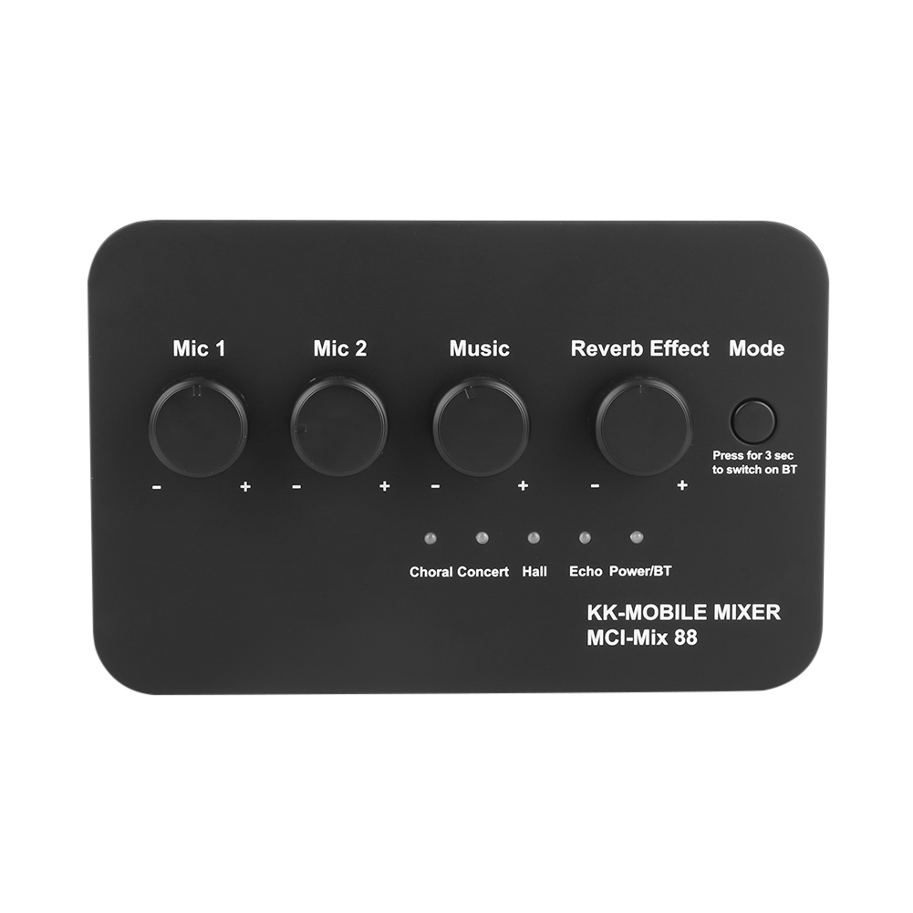 Karaoke Audio Mixer AUX IN/OUT - огляд і ціна Karaoke Amplifier Mixer Bluetooth